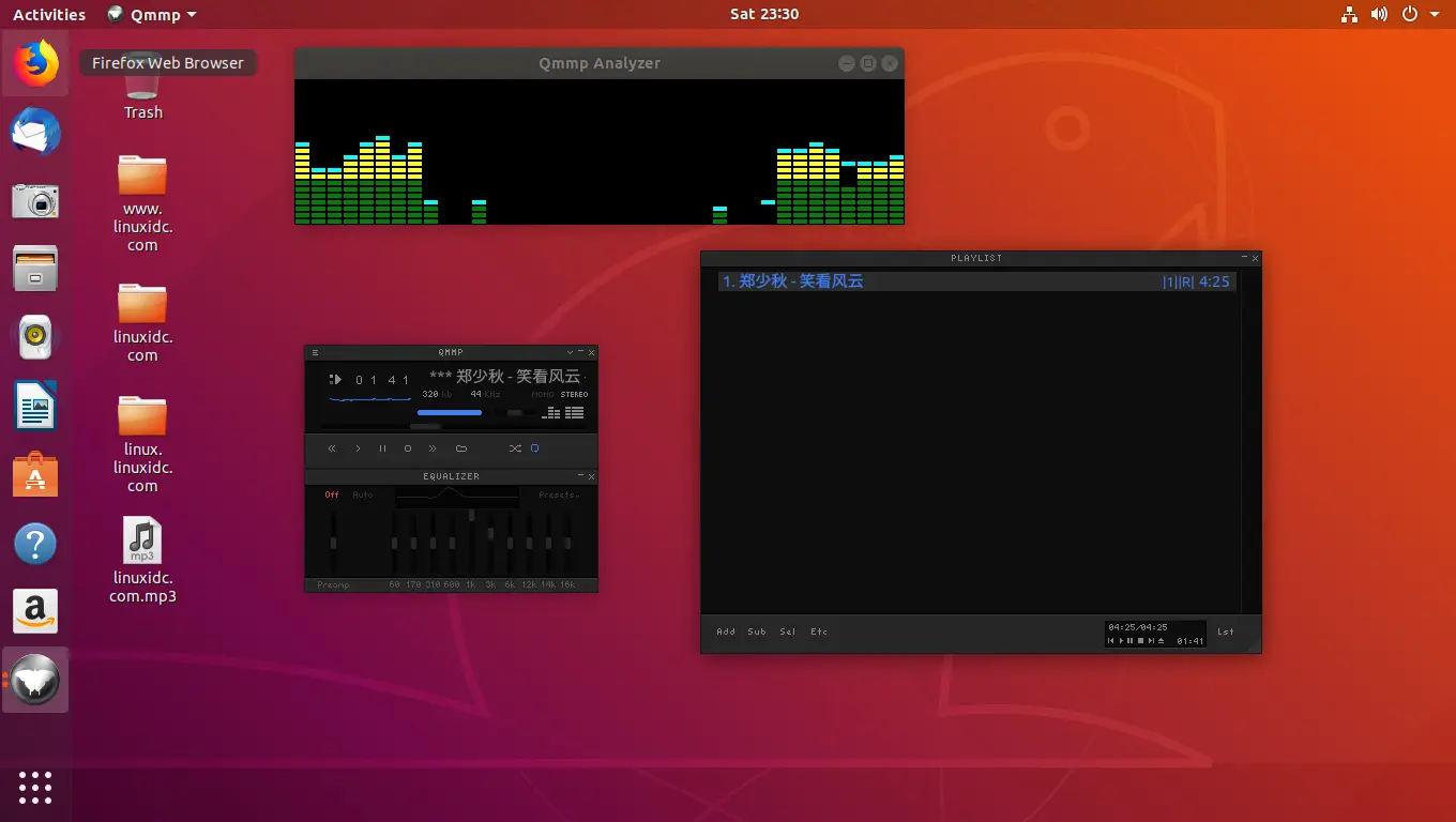 Ubuntu 18.04上Qmmp安装教程