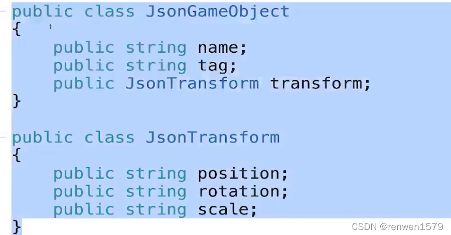 Unity3D与Json数据操作-CSDN博客