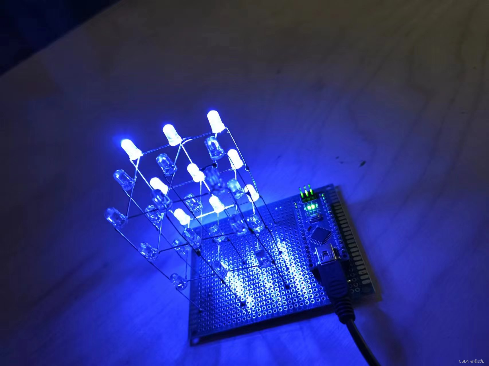 3X3X3 简易LED光立方_led光立方的设计与实现程序-CSDN博客