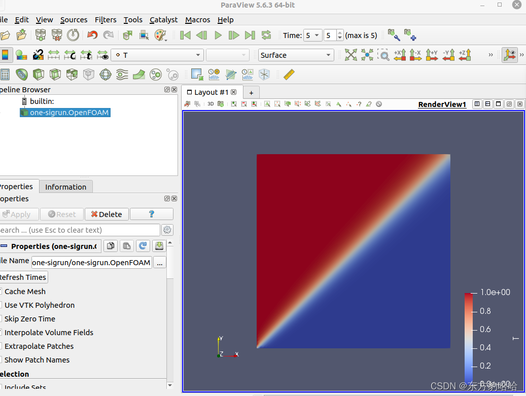 零基础学习OpenFOAM-从纯对流算例出发插图7 零基础学习OpenFOAM-从纯对流算例出发