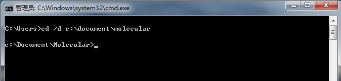 win7系统cmd切换目录方法