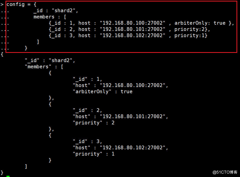 mongodb分片