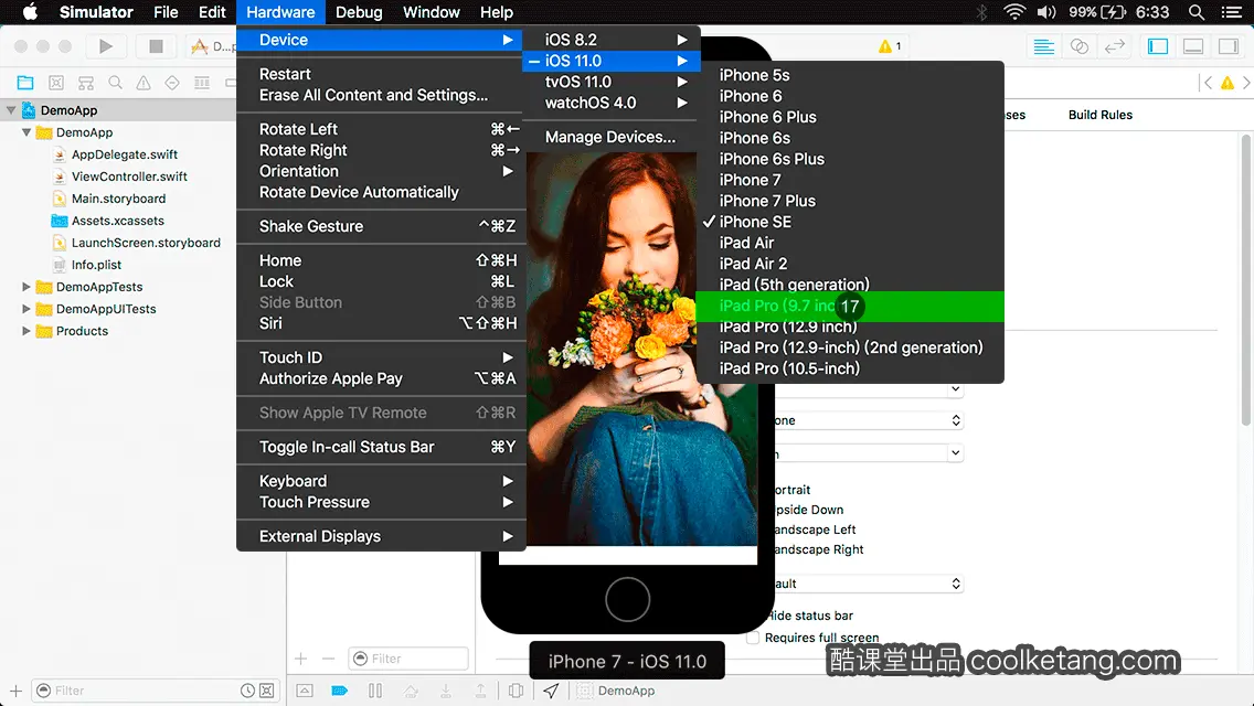 互动教程 for Xcode9 & Swift4-酷课堂