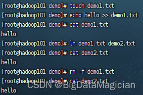linux命令-ln命令详解插图1 在这里插入图片描述