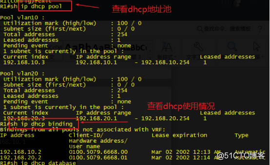 路由器DHCP的应用