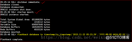 Oracle 11g R2 闪回技术