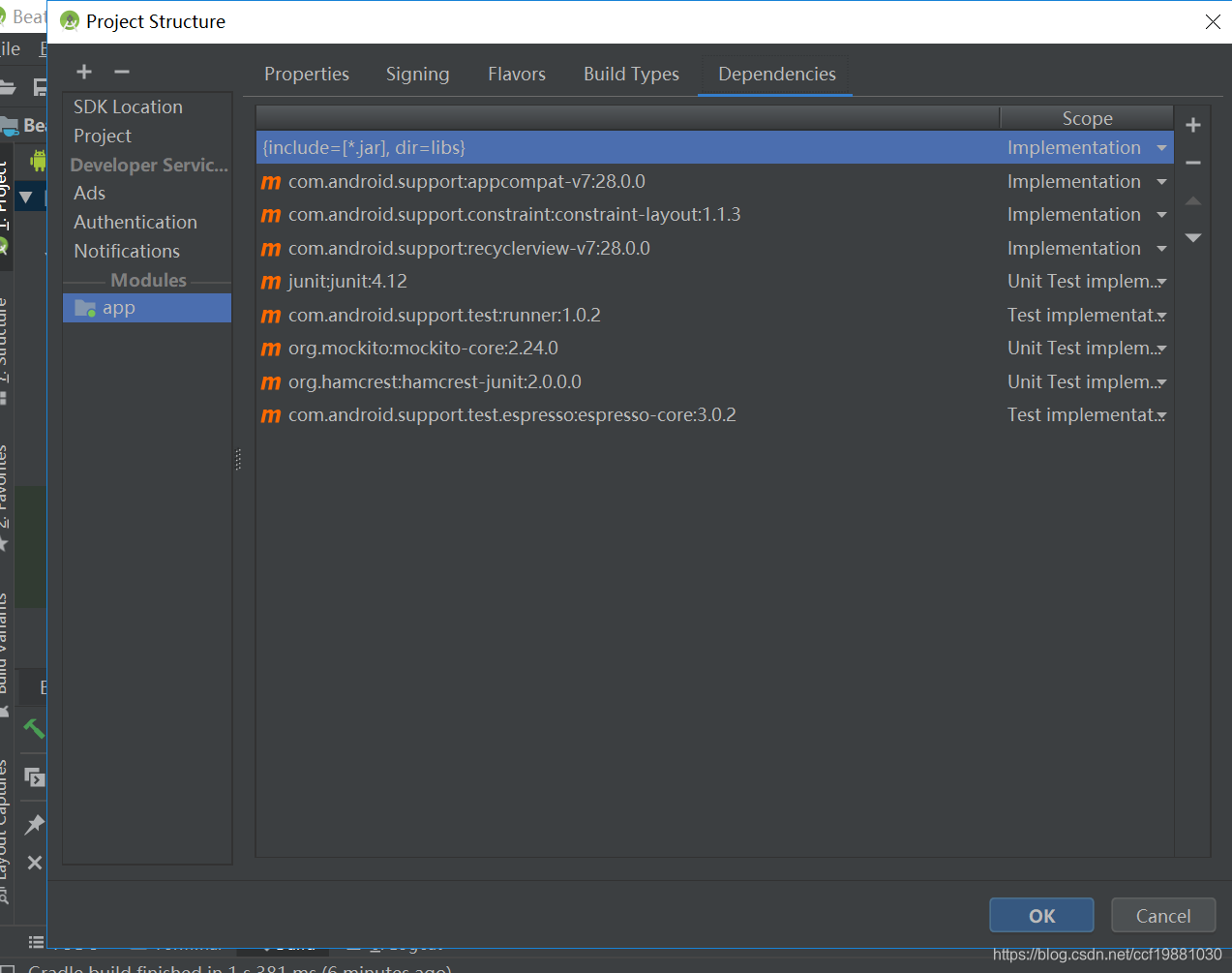 Android Studio3.3中Cannot resolve symbol ActivityTestRule_cannot resolve ...