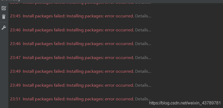 全是下载失败的提示