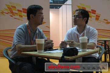 上海KT人力资源咨询有限公司总经理胡运旺在接受电子发烧友网编辑专访