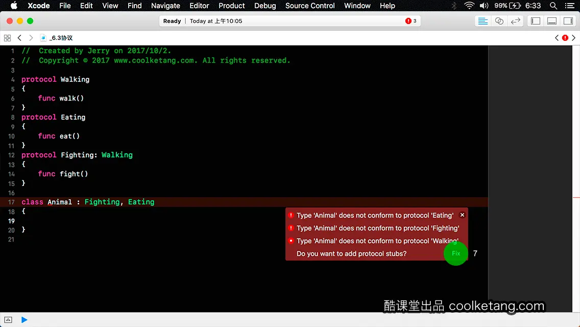 Swift4互动教程