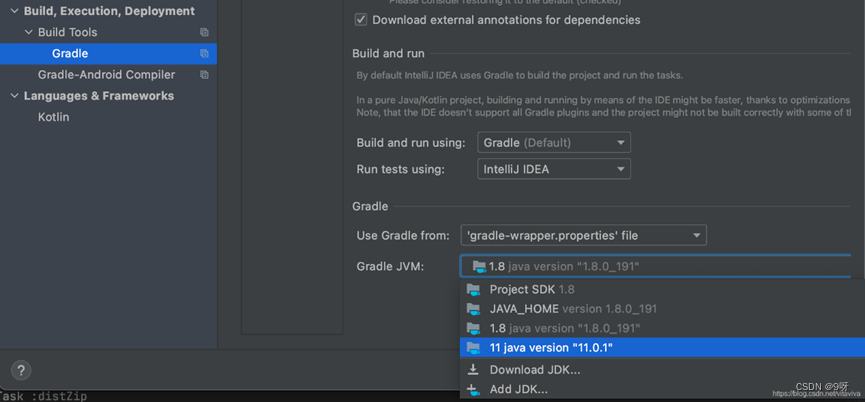 andorid could not install gradle distribution from... android studio新建项目时报错Could not install Gradle distribution from、An ...