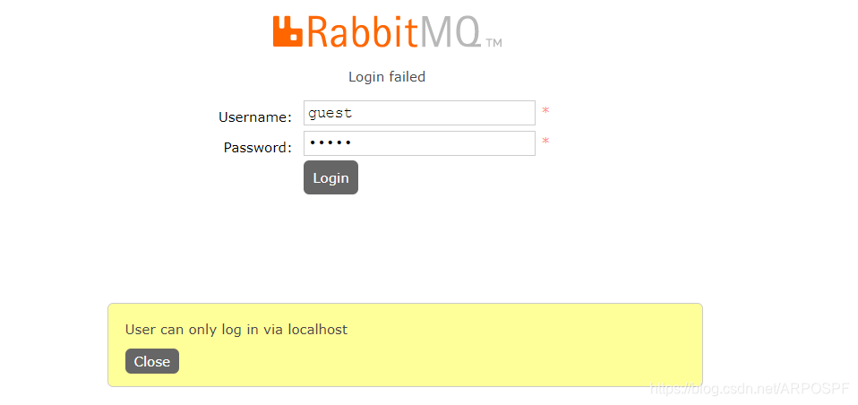 RabbitMQ管理界面