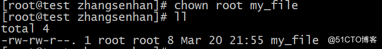 linux总结之档案权限