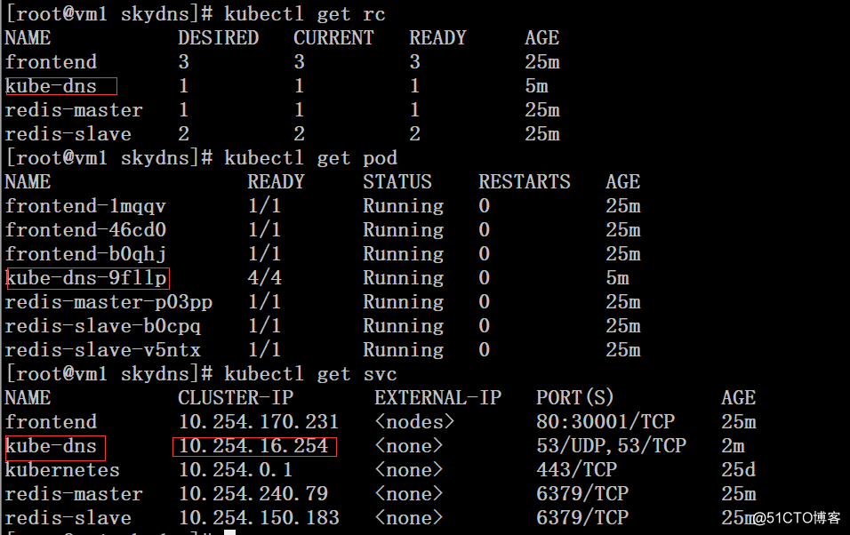 kubernetes集群配置dns服务