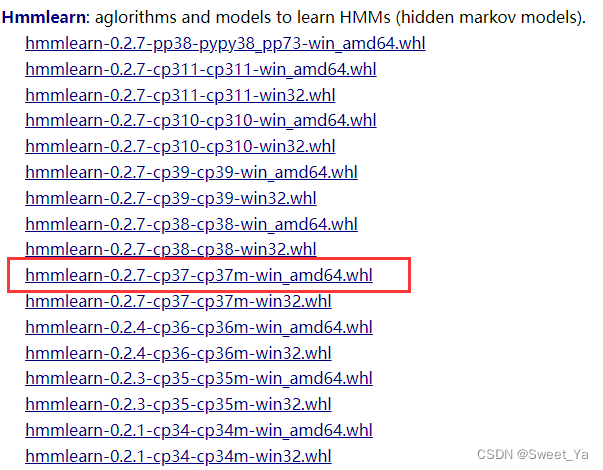 hmmlearn的安装包下载_hmmlearn安装-CSDN博客