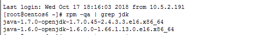 查看系统预装jdk