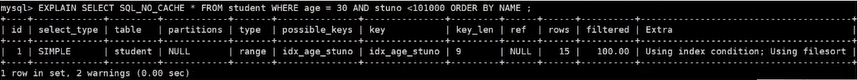 MySQL高级篇——排序、分组、分页优化