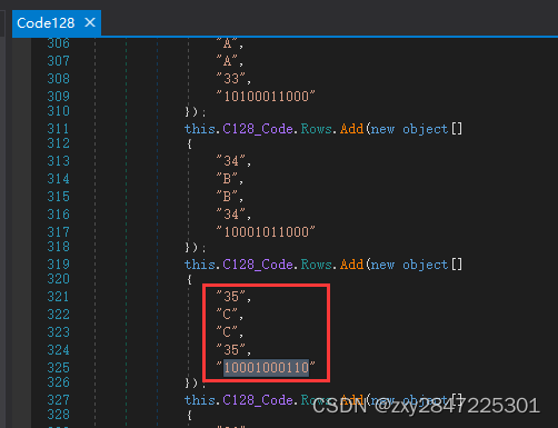 C128 Code 带你人工识别C#开源库BarcodeLib生成的一维码Code128-CSDN博客