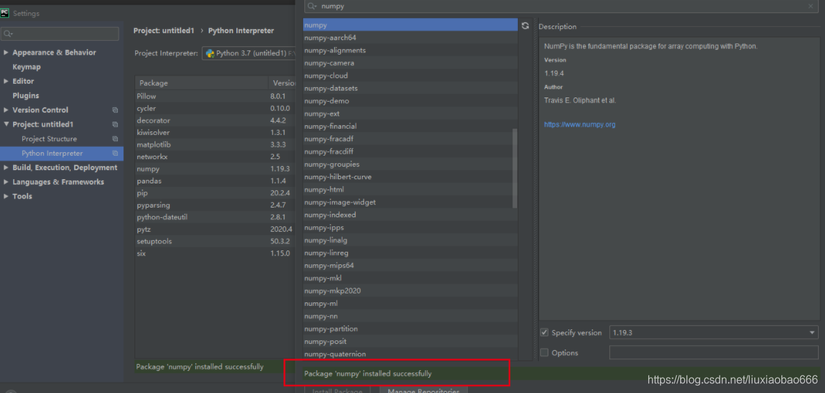 python报错RuntimeError: The current Numpy installation (‘E:\\python\\lib ...