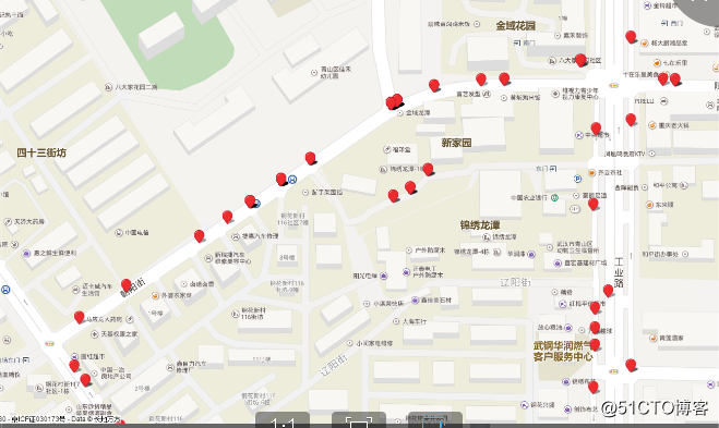 坐标点地图匹配方法
