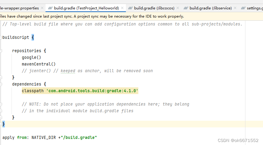 cocos构建 Android 项目Android studio gradle 8.0 报错_namespace not specified ...