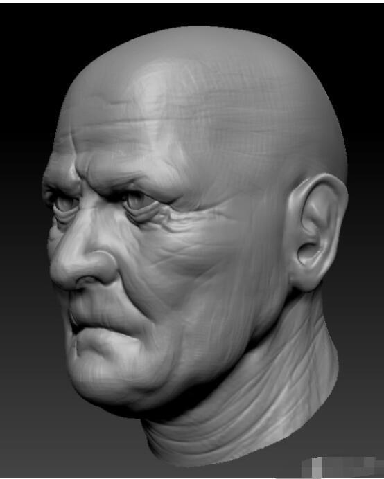 Zbrush人头建模的思路很难掌握吗?告诉你几个技巧助你翻身