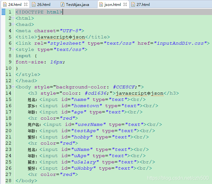 javascript中json_$("#age").val(obj.age);-CSDN博客