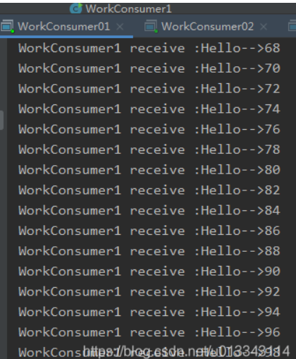 学习RabbitMQ的五种消息队列