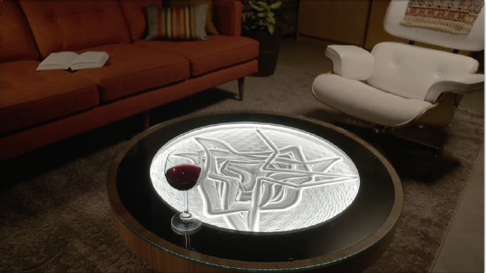 会画画的桌子，功能是治疗失眠！？