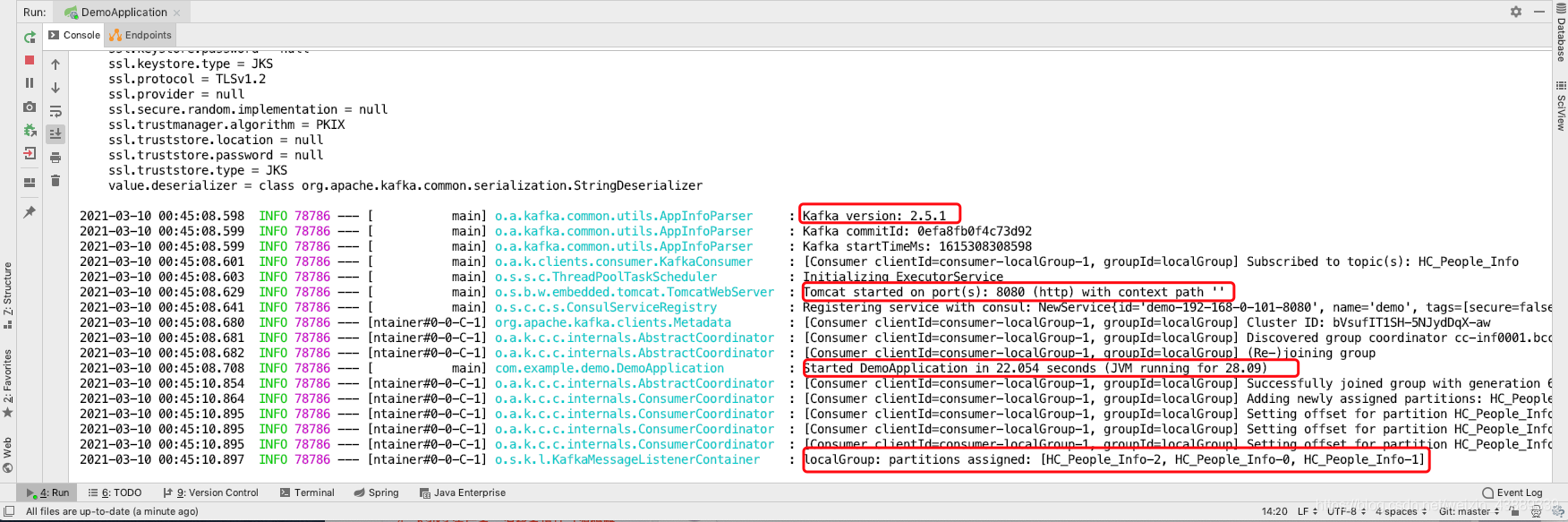 成功启动springboot