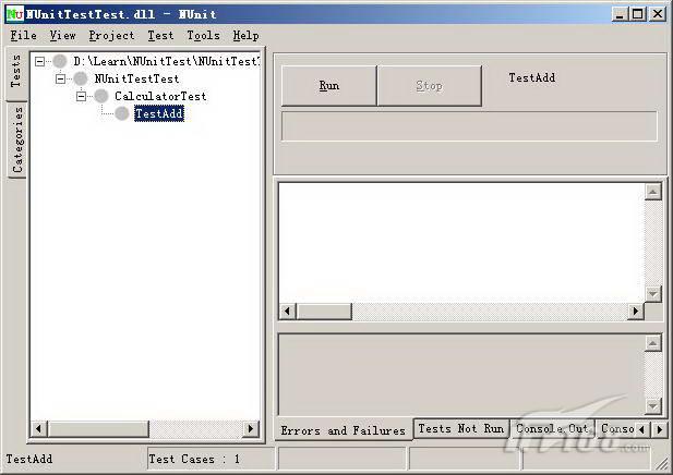 一步一步学NUnit