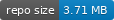 GitHub repo size
