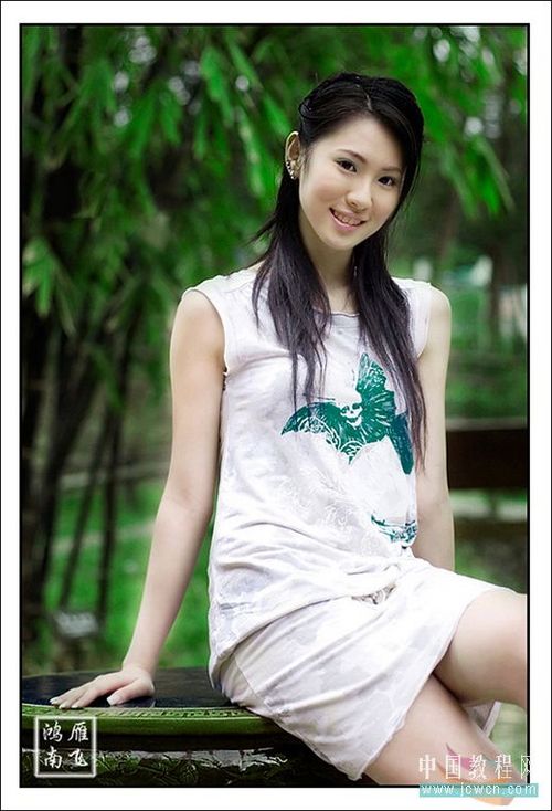 Photoshop实例教程：调出MM清新色调 