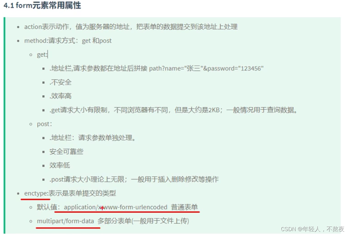 表单form的常用属性-CSDN博客