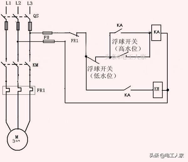 sql2008常自动停止服务水池水泵自动抽水控制电路简单实用电工电子
