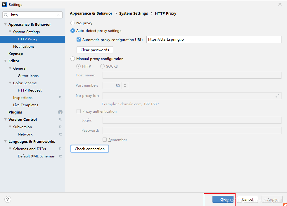 lnitialization failed for https: check url Images... Initialization failed for ‘http://start.spring.io‘Please check URL ...