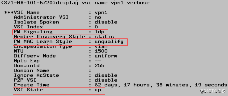 华为VPLS配置案例S6720