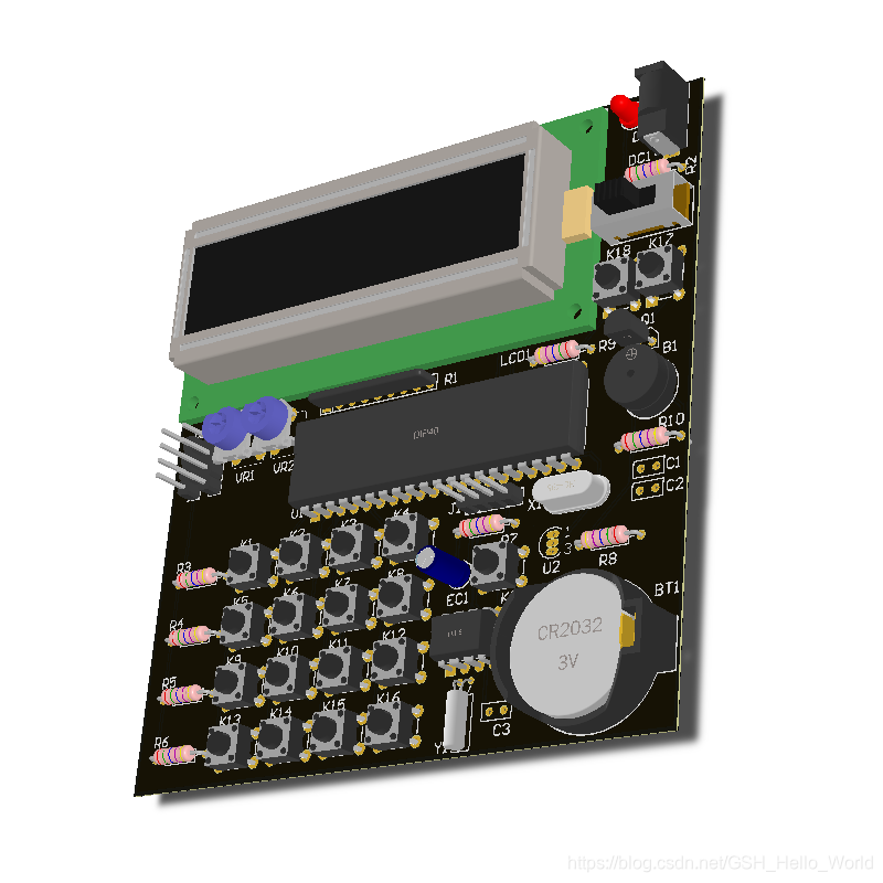 手动病床怎么装视频51单片机病床呼叫系统【时间温度显示矩阵键盘蜂鸣器模块液晶显示屏】_https://www.jmylbn.com_新闻资讯_第6张