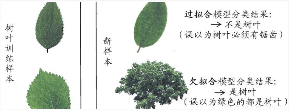 过拟合和欠拟合