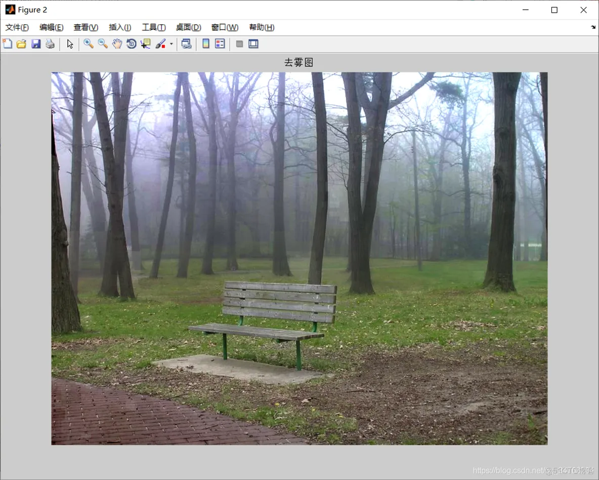【图像去雾】基于暗通道图像去雾matlab源码_图像处理_19