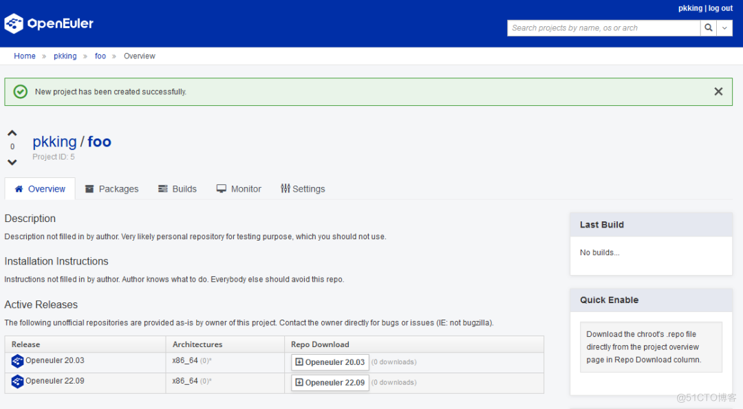 如何使用openEuler用户软件仓(EUR)_操作系统_03