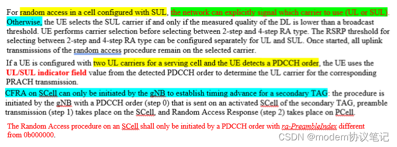 Ul Rach 在NR中,什么是PDCCH order?-CSDN博客