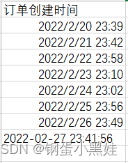 源数据的时间格式