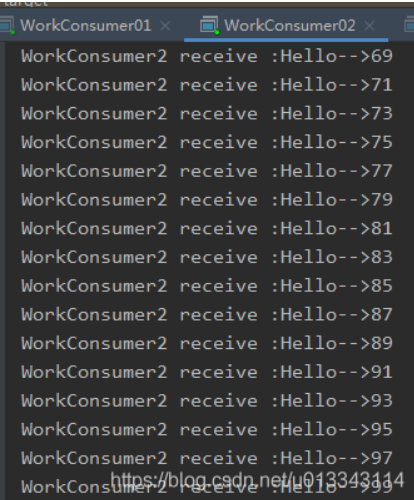 学习RabbitMQ的五种消息队列