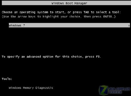 隐藏 或删除 win7 启动管理器bootmgr