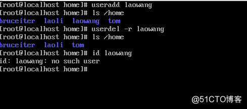 Linux中用户管理