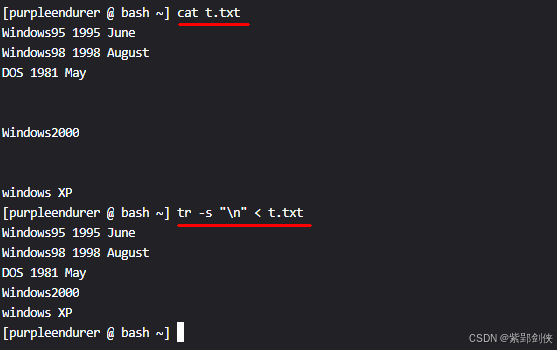 Linux shell编程学习笔记72:tr命令——集合转换工具_学习笔记_14