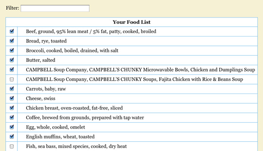 jquery tables