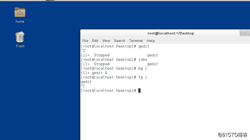 Linux进程和服务的控制