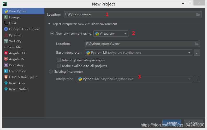 Python入门基础-三、新建pycharm工程 create New Project+添加需要的第三方库+镜像推荐#解释器缺失怎么办#集成 ...